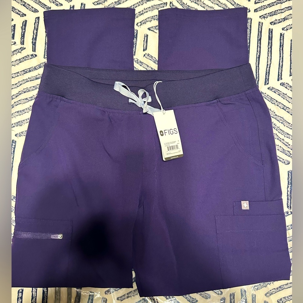 Figs Purple Jam Yola pant
